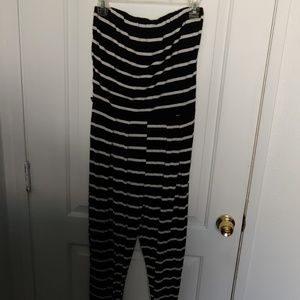 Striped jumpsuit